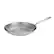 Angle. Tramontina - 12" Round Fry Pan - Silver.
