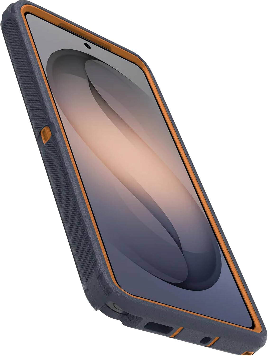 Back. OtterBox - OtterBox - Defender Series Pro Hard Shell for Samsung Galaxy S26 Ultra - Navy Canyon (Blue & Orange).