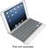 Angle Standard. ZAGG - ZAGGkeys Folio Keyboard Case for Apple® iPad® mini 2 and iPad mini 3 - White.