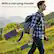 With a carrying handle
more convenient for outdoor use and carrying