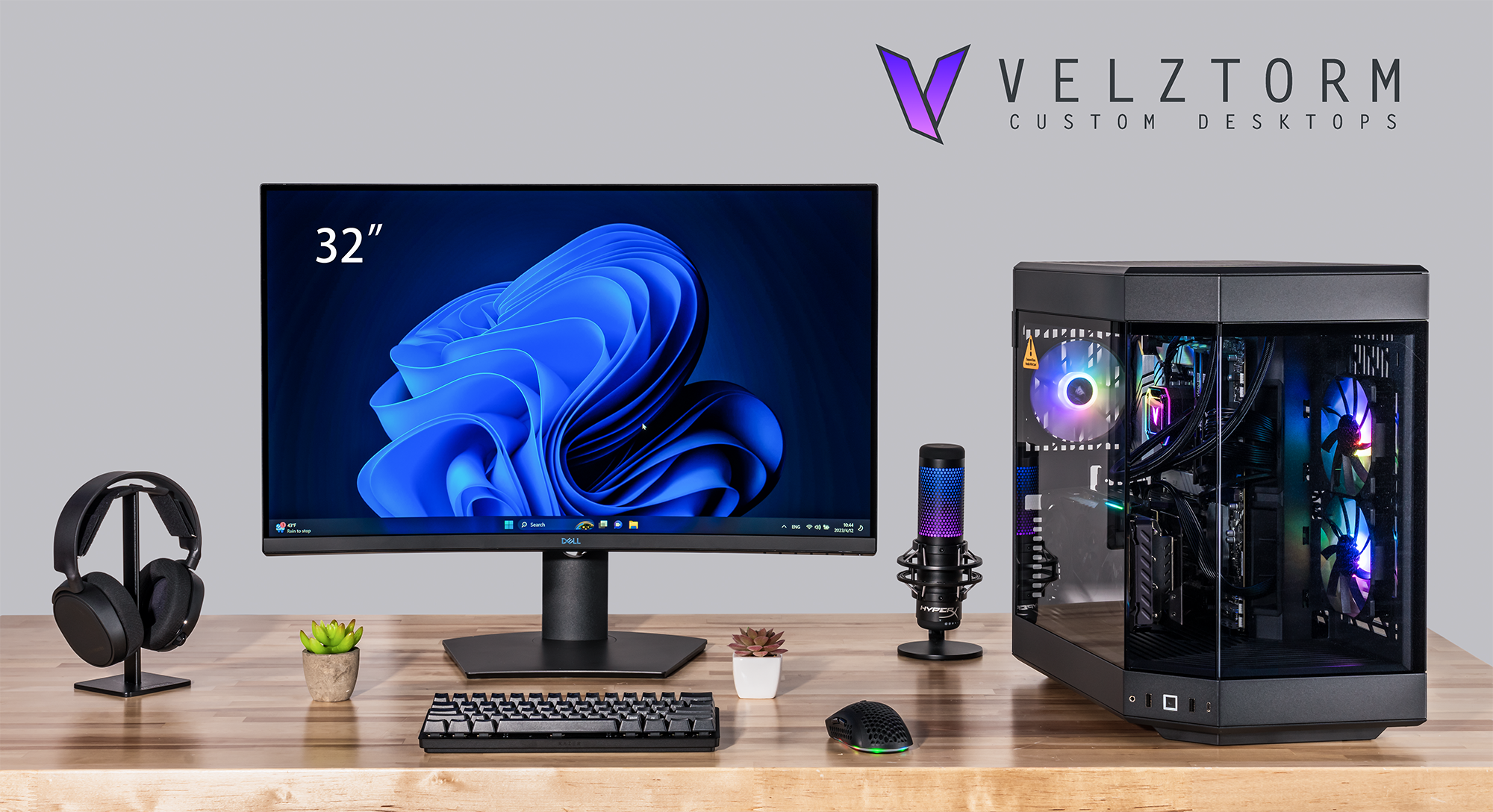VELZTORM CUSTOM DESKTOPS

32"