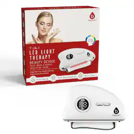 Pursonic - 7-in-1 LED Light Therapy Beauty Wand - White