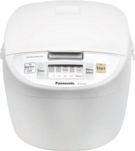 Front Standard. Panasonic - Rice Cooker - White.