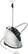 Angle. Hamilton Beach - Garment Steamer - Silver/Black.