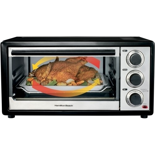 Hamilton Beach 31506 Black Convection Six Slice Toaster Oven