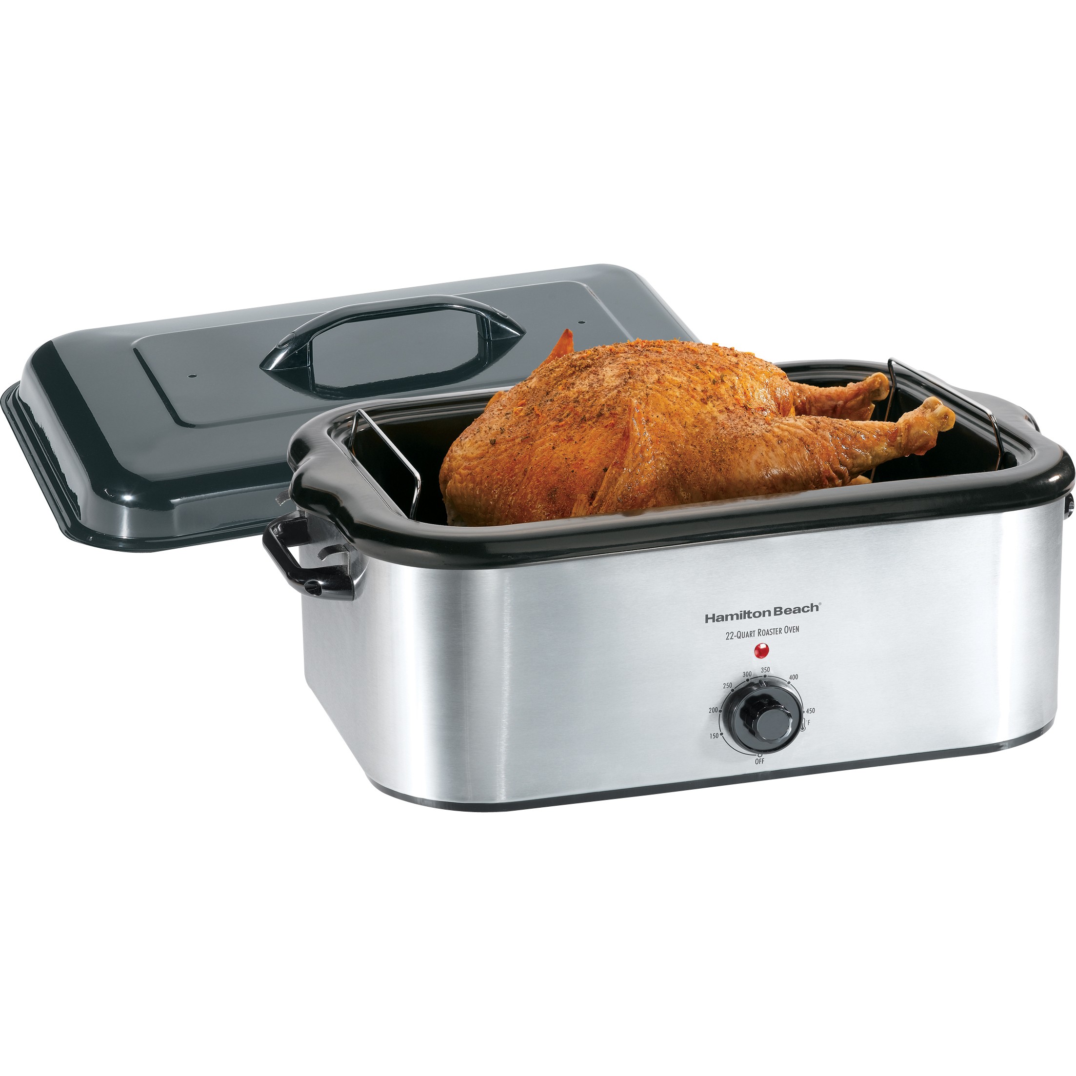 Open Box: Hamilton Beach 32215 Stainless Steel 22 Quart Stainless Steel Electric  Roaster Oven 