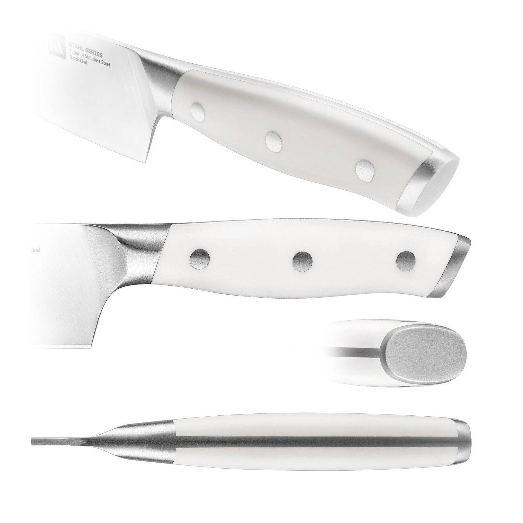 STAHL Superior SERIES / 8 inch Stainless Chef Steel