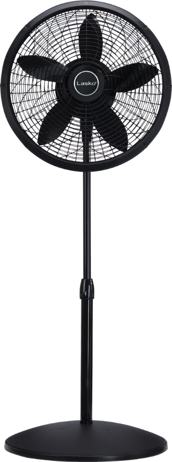 Oscillating Pedestal Fan 16" 3 Speed Lasko Indoor Durable Floor Air Cooler Black 