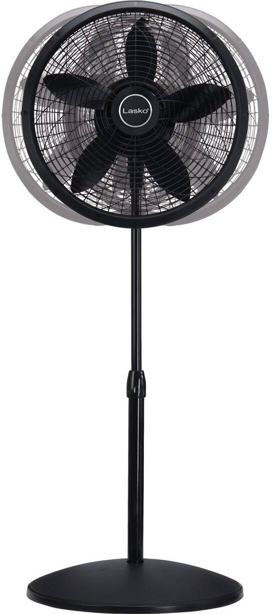Lasko 18 in. Elegance & Performance Large Room Pedestal Fan Black 1827