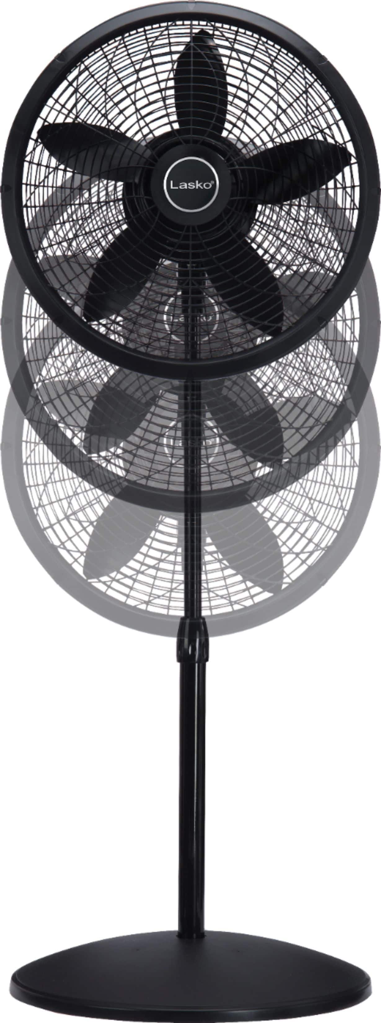 Alt View 12. Lasko - 18 in. Elegance & Performance Large Room Pedestal Fan - Black.