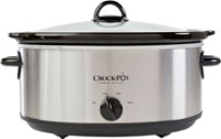  Crock Pot SCV700-B 7 Quart Black Oval Slow Cooker by