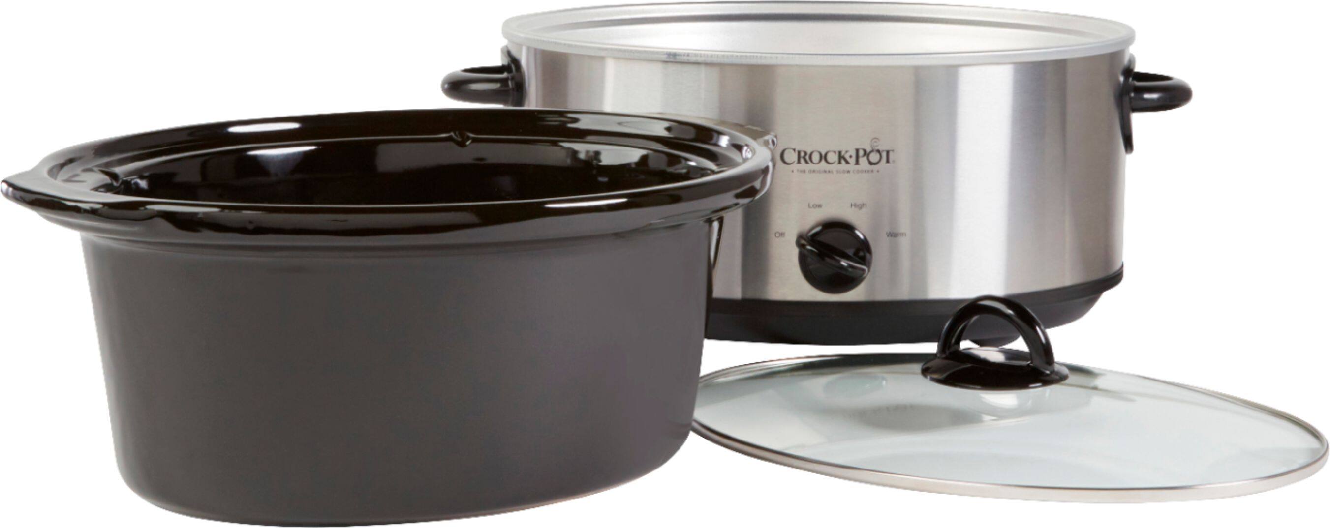 Alt View 11. Crock-Pot - Crock-Pot 7-Quart Oval Manual Slow Cooker.