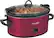 Front. Crock-Pot - 6.0-Quart Cook & Carry™ Slow Cooker, Manual.