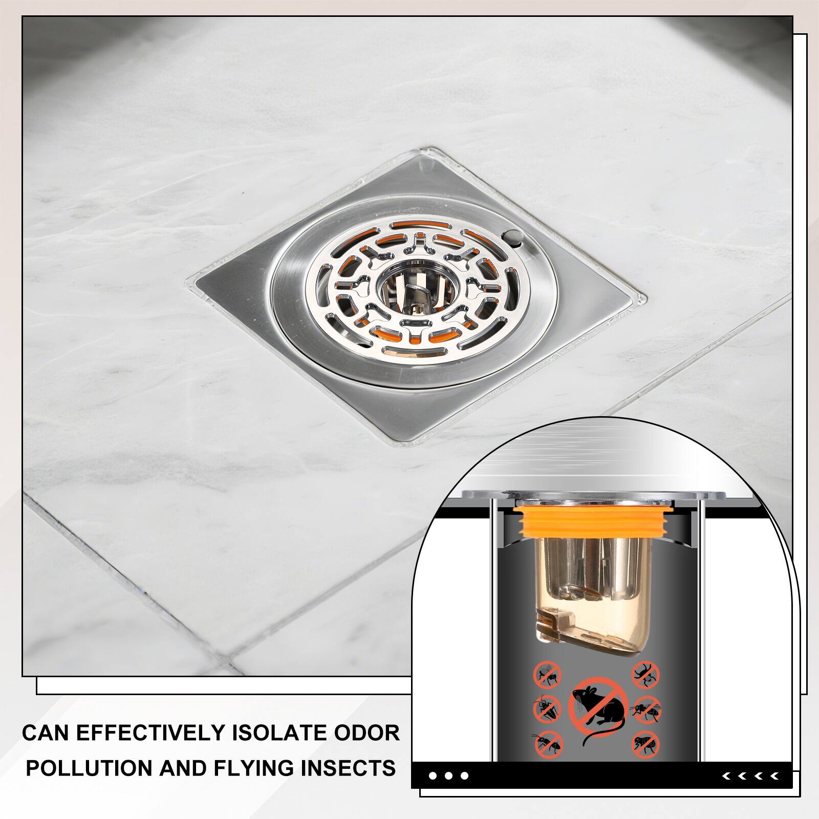 CAN EFFECTIVELY ISOLATE ODOR POLLUTION AND FLYING INSECTS