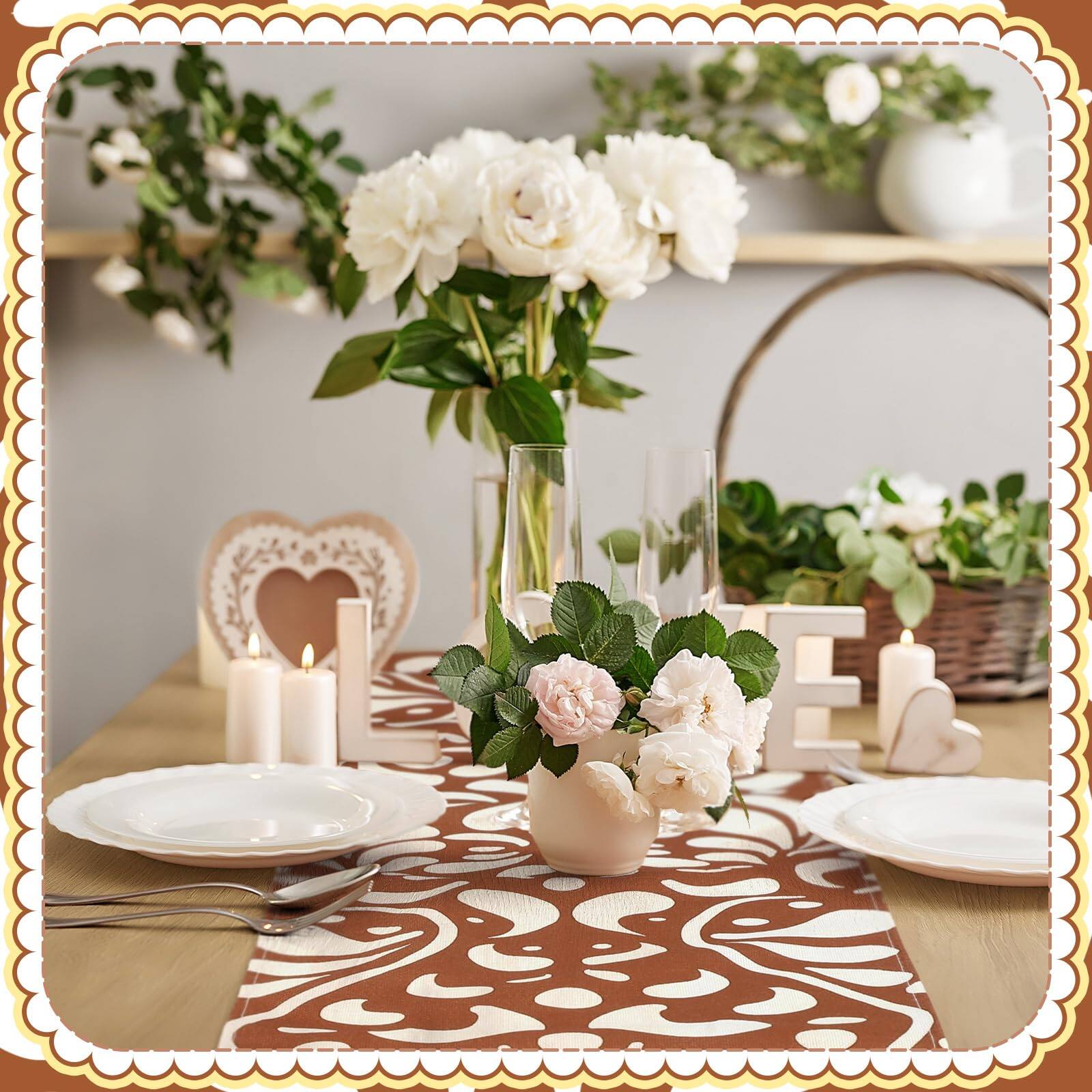 Alt View 6. Dapper Styles - 6 Talavera Table Runner '' Cielito Lindo Shower Party Decoration Mexico Home Decor Traditional Cinco De May... - Brown.