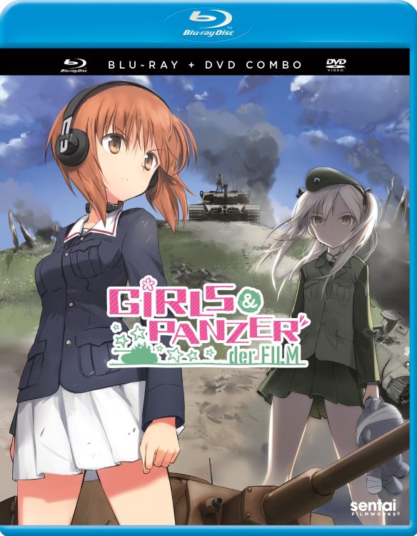  Girls und Panzer der Film [Blu-ray/DVD] [2 Discs] [2015]