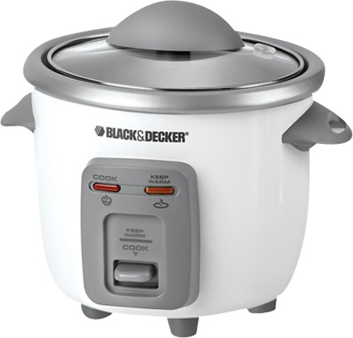Customer Reviews: Black & Decker 6-Cup Rice Cooker & Steamer White