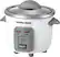 Angle. Black & Decker - 6-Cup Rice Cooker & Steamer - White.