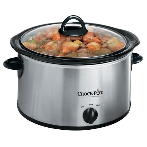 Best Buy: Crock-pot Round Slow Cooker Stainless Steel 3040-BC