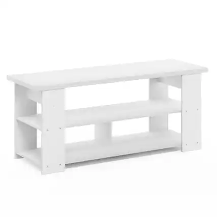 Front. Furinno - JAYA TV Stand for TV Up To 55-Inch - White.
