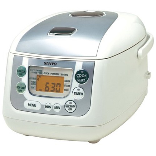 Comfortable Cooking with Smart Rice Cooker Sanyo 