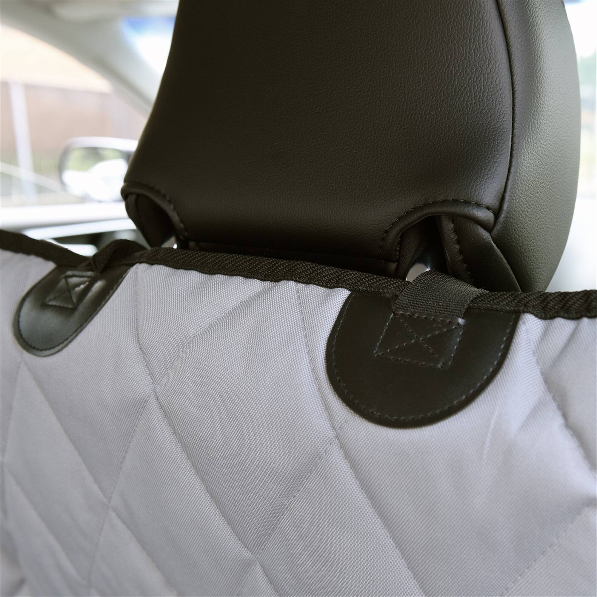 Alt View 2. Jumbl - Cargo Liner for SUV's and Cars, Waterproof Material, Non Slip Backing, with Side Walls Protectors, Large Size.