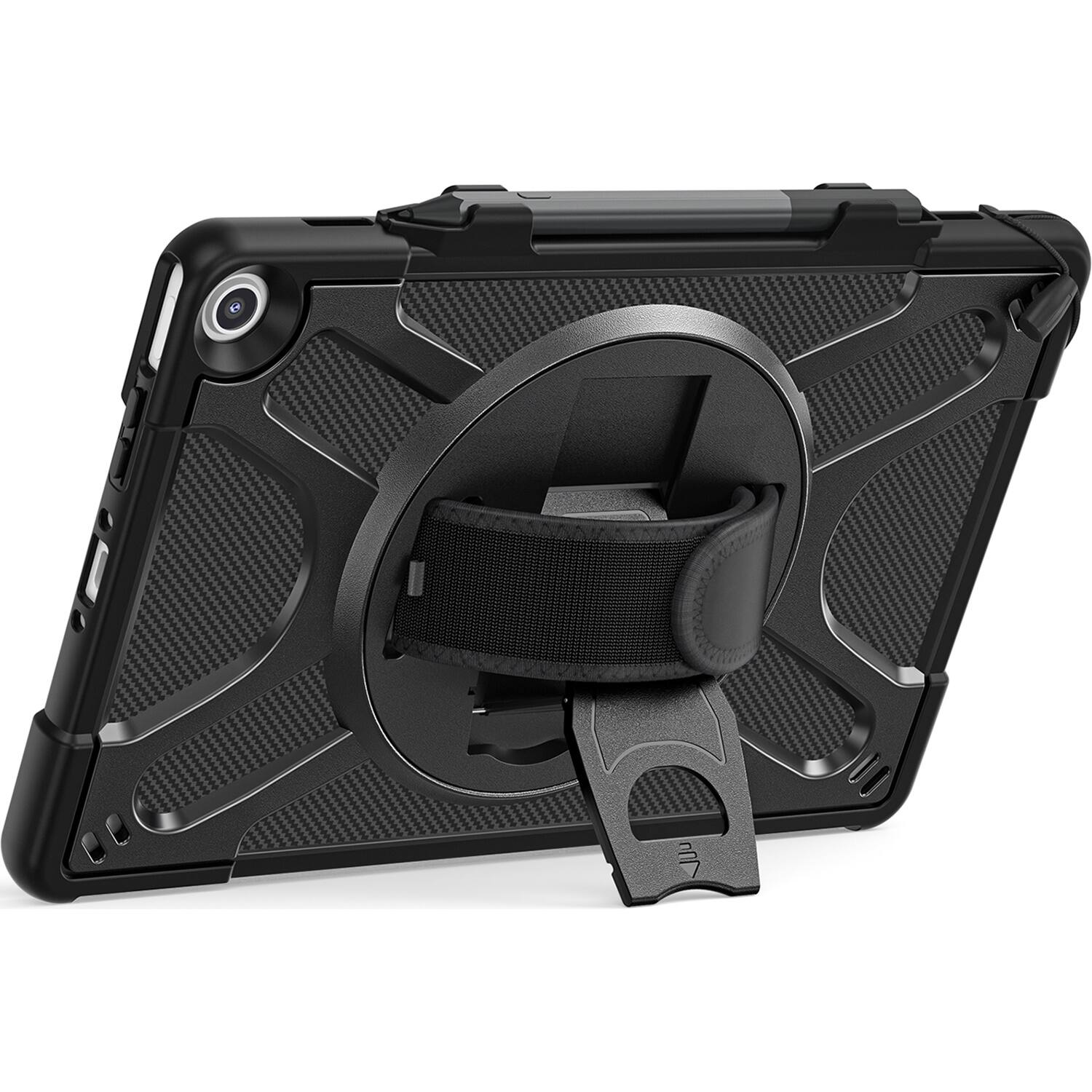 Alt View 11. SaharaCase - DEFENSE-X Series Case for Amazon Fire Max 11 (2023) - Black.
