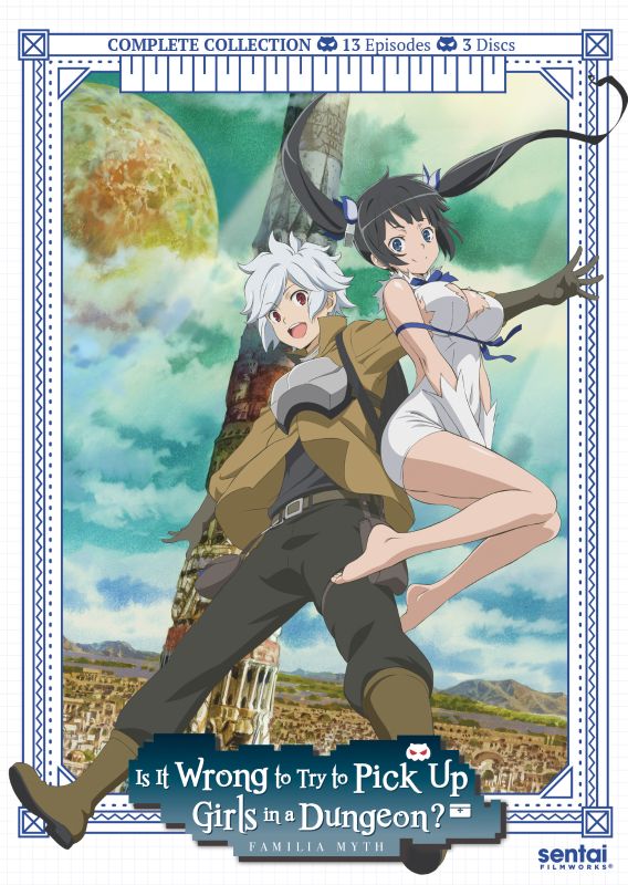  Is It Wrong to Try to Pick Up Girls in a Dungeon? [3 Discs] [DVD]