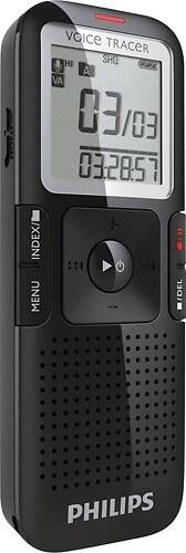 Angle Standard. Philips - Voice Tracer Digital Recorder.