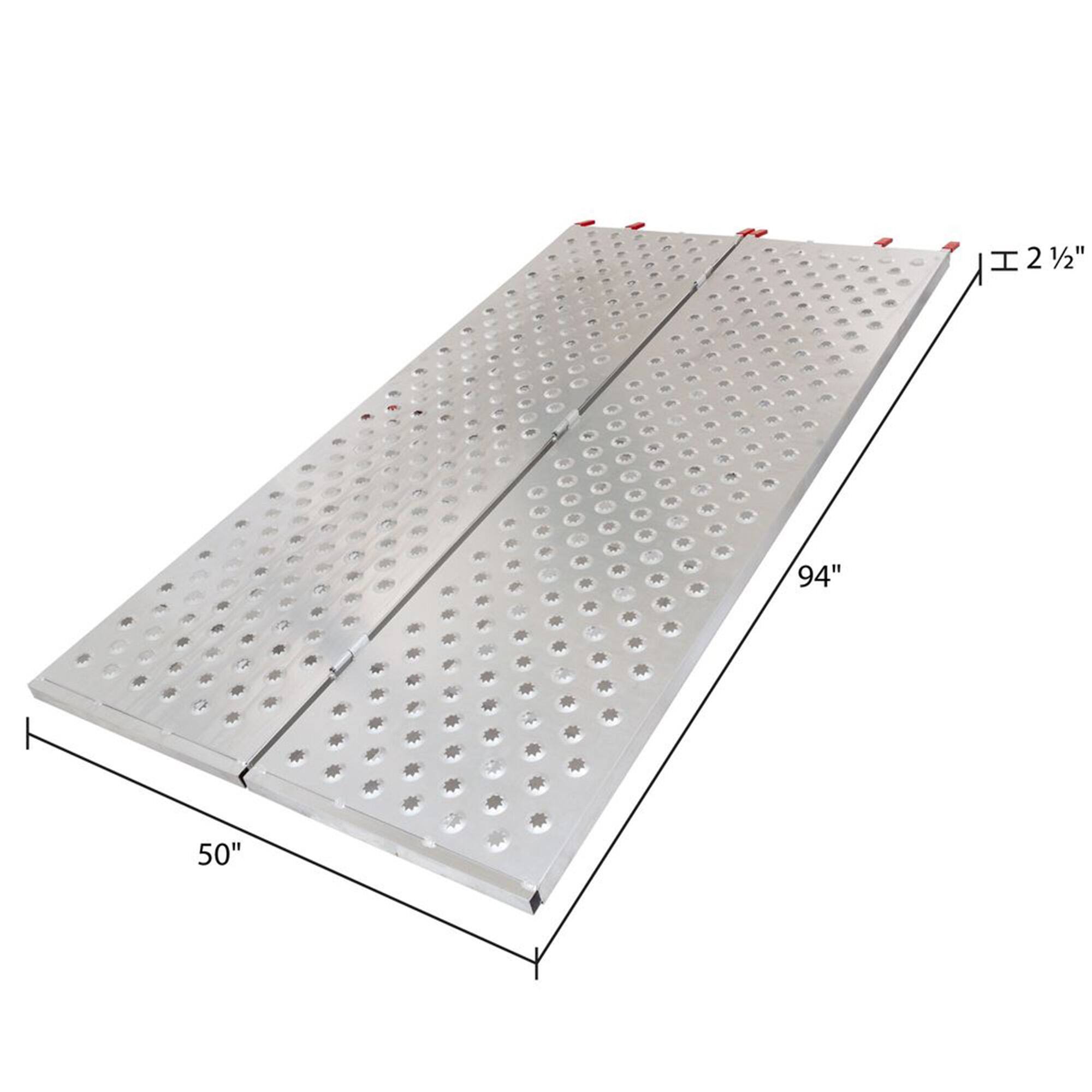 H 2 1/2" 1/2" 94" 50"