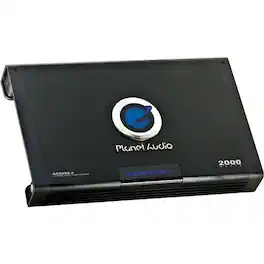 Planet Audio - AC 2000.2 2000W 2-Channel Power Amp Car Audio Amplifier - Multi