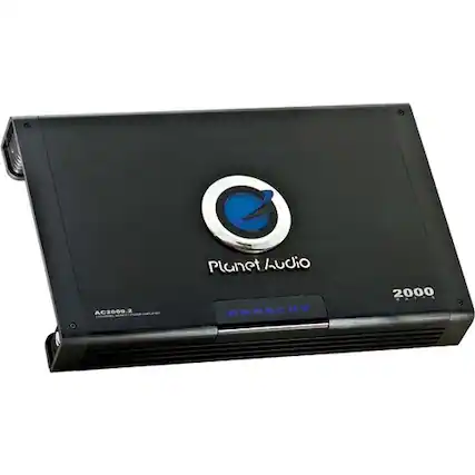 Front. Planet Audio - AC 2000.2 2000W 2-Channel Power Amp Car Audio Amplifier - Multi.