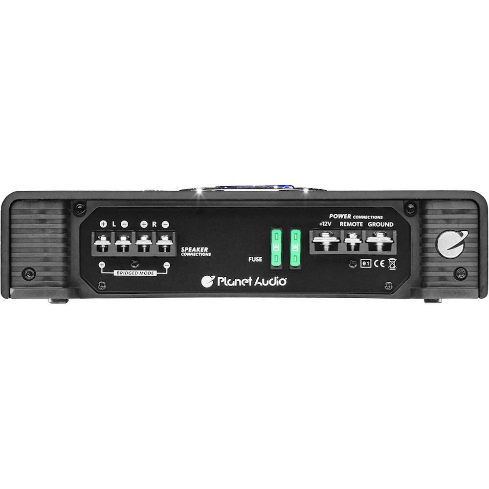 Alt View 12. Planet Audio - ANARCHY 2600W Class AB 2-Channel MOSFET Amplifier with Variable Crossover - Black.