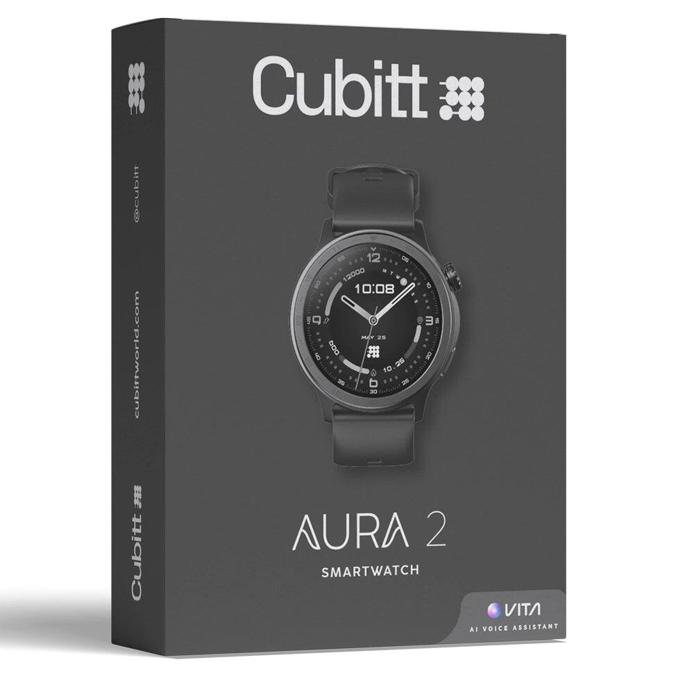 Cubitt  
cubittworld.com  
Cubitt  
AURA 2  
SMARTWATCH  
VITA AI VOICE ASSISTANT