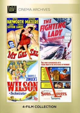 My Gal Sal; The Fighting Lady; Wilson; Sons And Lovers - DVD