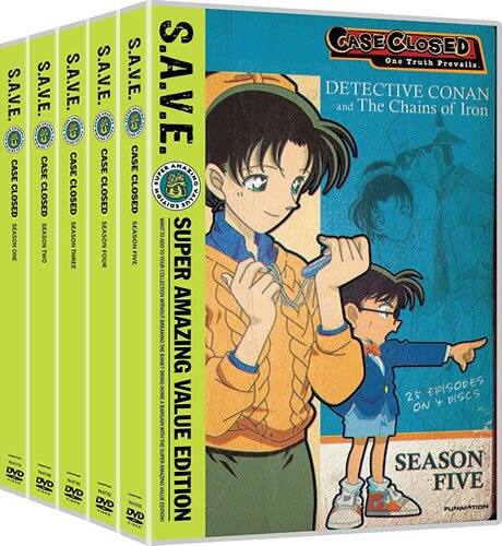 Front. Case Closed Detective Conan: Complete Series Season 1-5 (DVD).