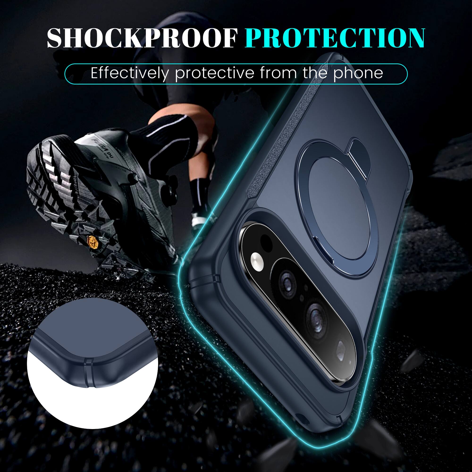 SHOCKPROOF PROTECTION  
Effectively protective from the phone