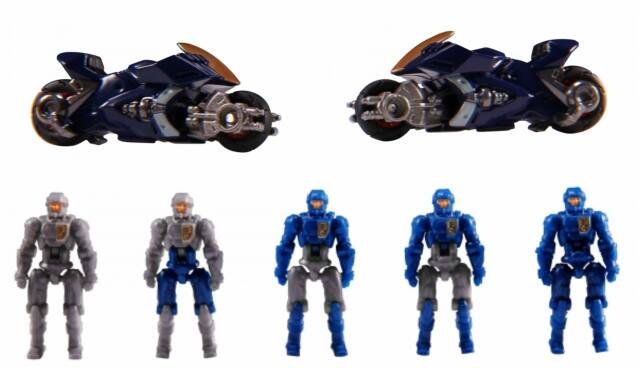 Alt View 2. Transformers - DA-15 Big Powered Trooper Set | Diaclone Reboot.