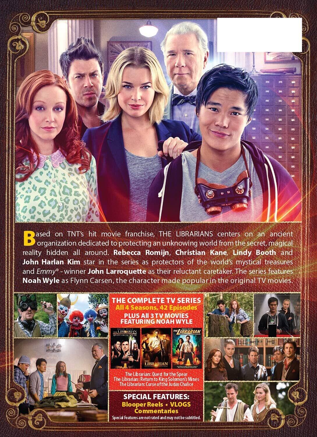 Alt View 1. The Librarians: The Complete Series   - DVD.