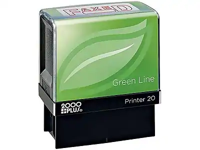 FAXED
Green Line
Printer 20
2000 PLUS