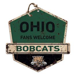 Jardine - Ohio Bobcats Fans Welcome Sign - Green