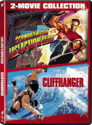 Front. Cliffhanger / Last Action Hero - DVD.