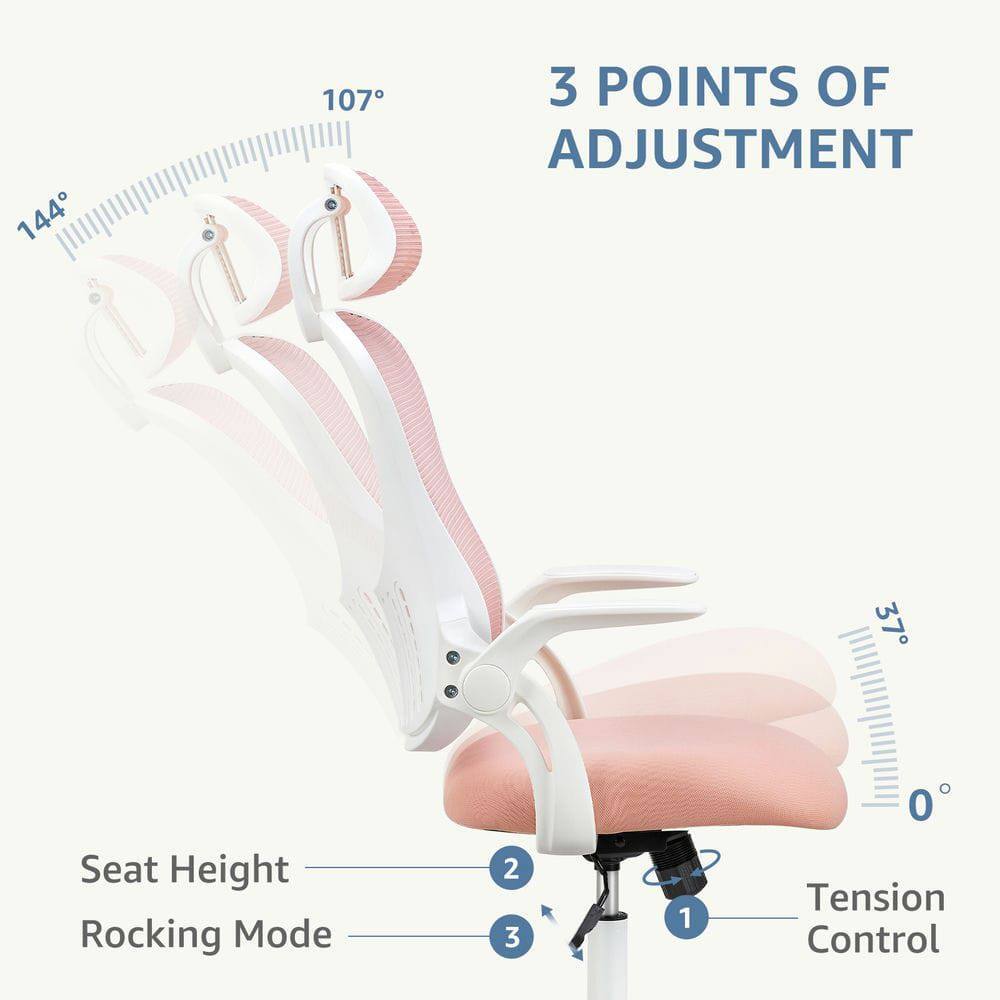 144° 107° 3 POINTS OF ADJUSTMENT 37° Seat Height Rocking Mode 2 3 1 0 Tension Control