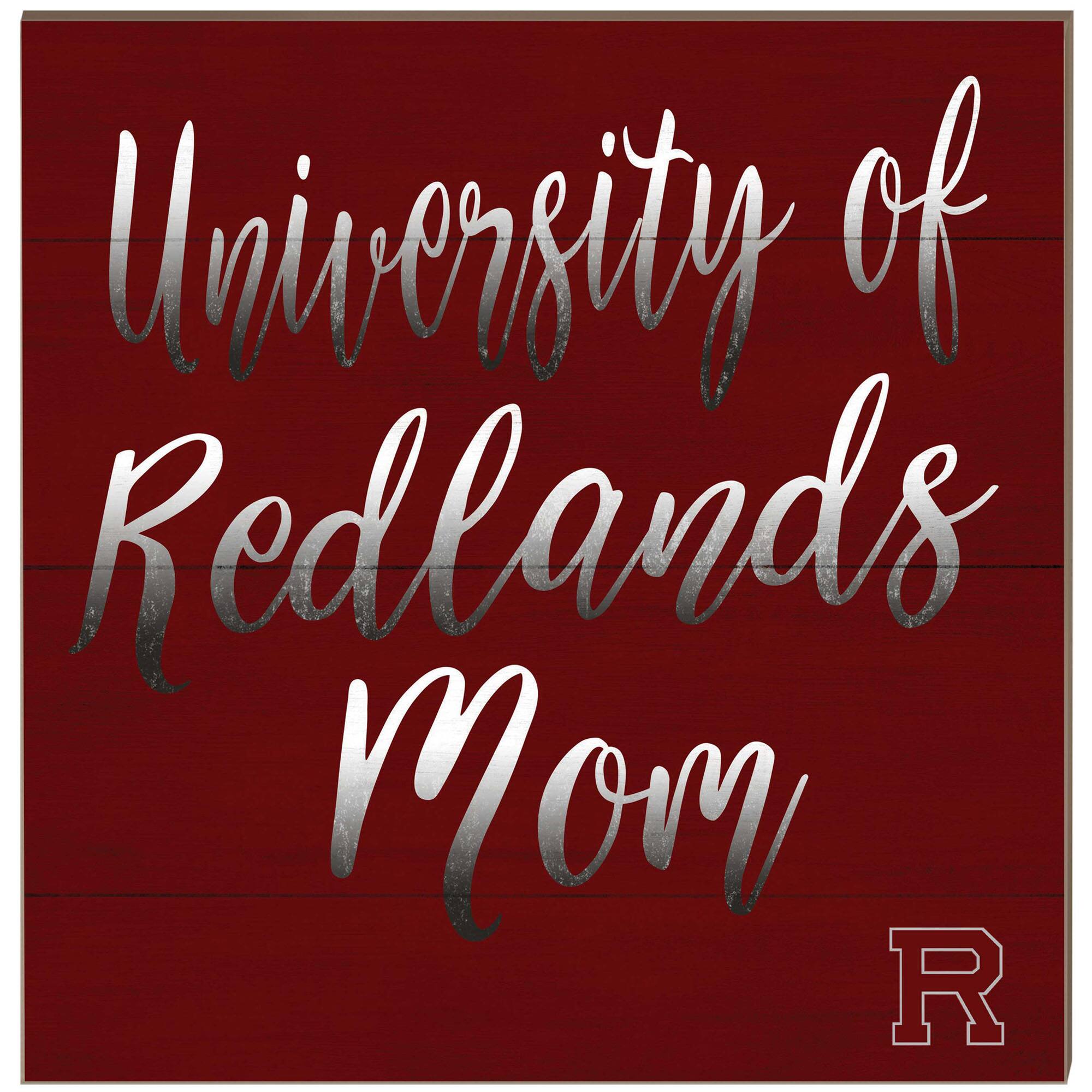 University of Redlands Bulldogs 10'' x 10'' Team Mom Plaque