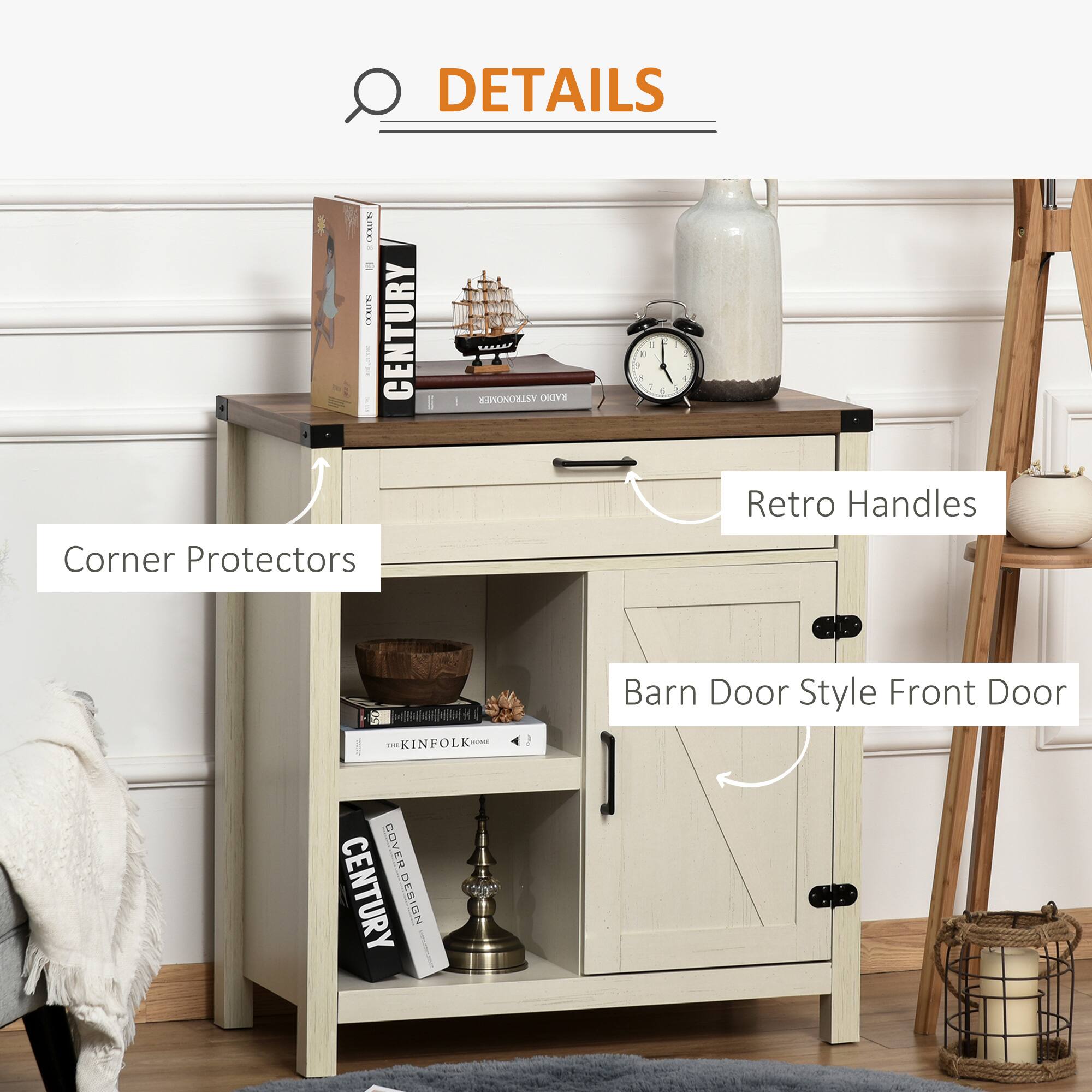 DETAILS

Corner Protectors
Retro Handles
Barn Door Style Front Door

CENTURY
KINFOLK
COVER DESIGN