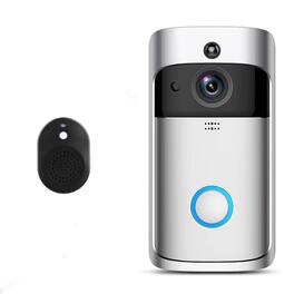 Cluzine - Smart Video Doorbell with Indoor Chime, PIR Detection, Night Vision