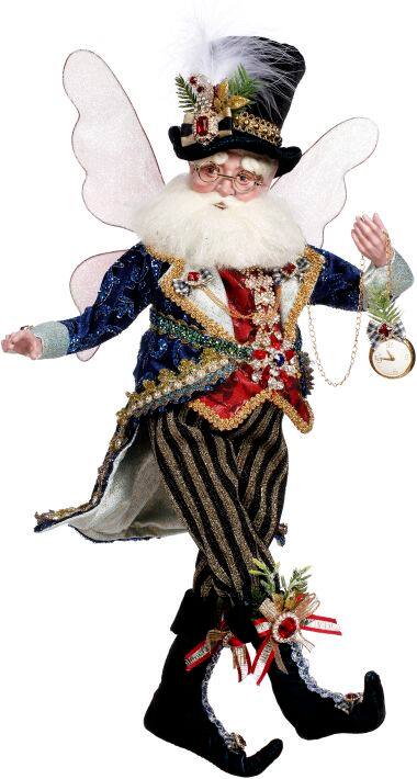 Front. Mark Roberts - Mark Roberts Christmas In The City Fairy, Large - 22" - Black.