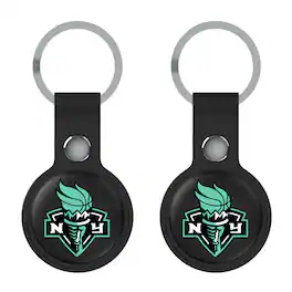 Keyscaper - New York Liberty Two-Pack AirTag Holders - Black