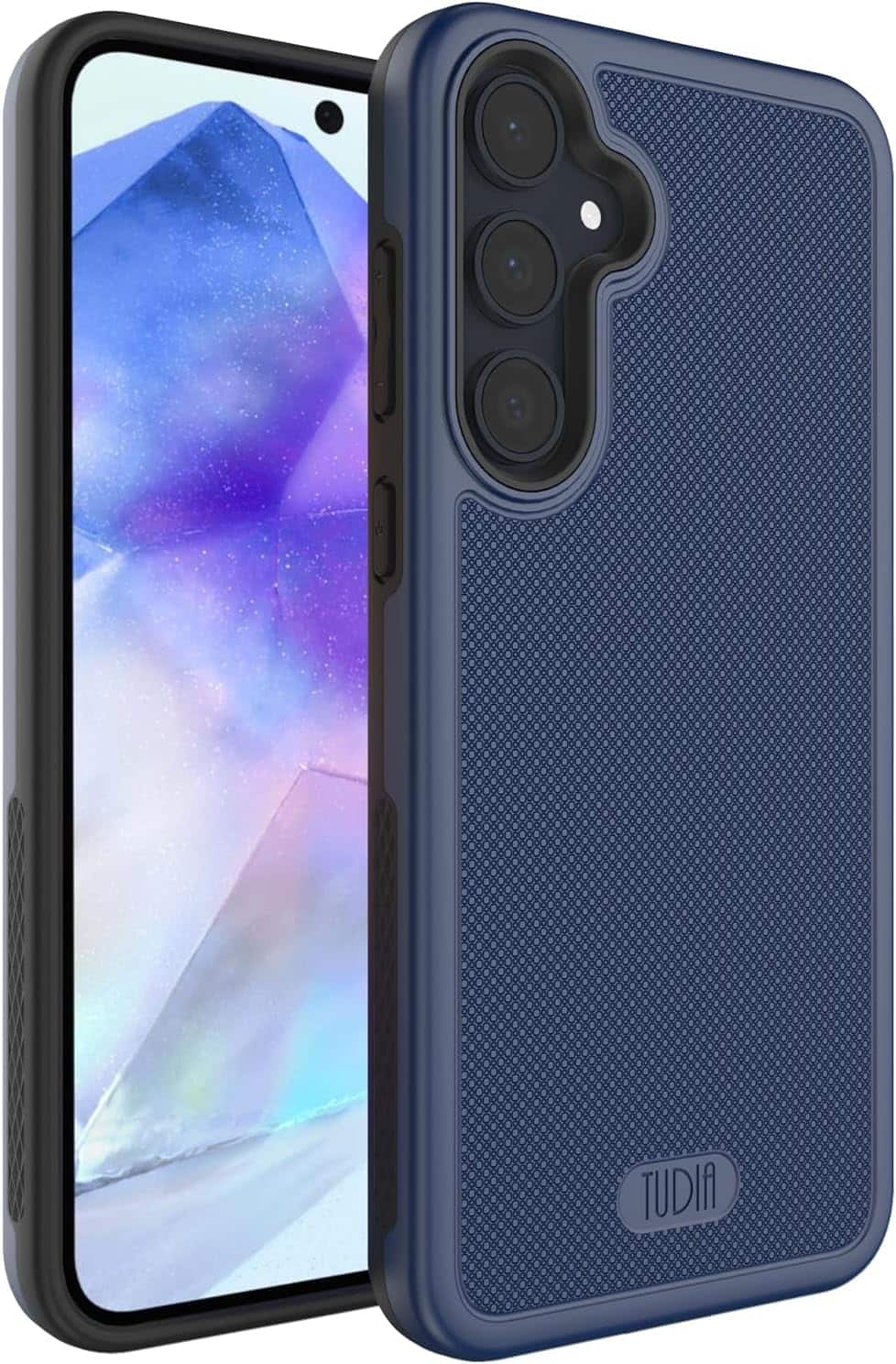 TUDIA - MergeGrip for Samsung Galaxy A55 5G Case 2024 Dual Layer Cover - Indigo Blue price history on PriceWatchPro