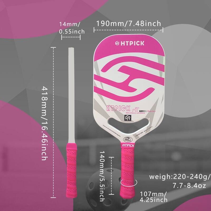 14mm/0.55inch  
190mm/7.48inch  
418mm/16.46inch  
140mm/5.5inch  
107mm/4.25inch  
weigh:220-240g/7.7-8.4oz  
HTPICK  
CARBON USA